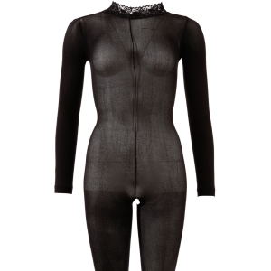 Průsvitný overal s otvorem na vagínu