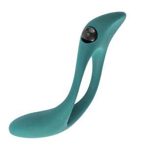 Vibrační kroužek Lola Games Pure Passion Stardust zelený