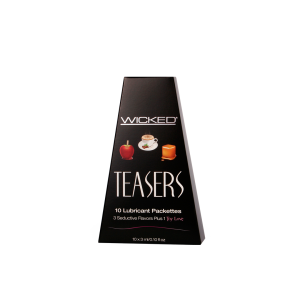 Sada lubrikantů WICKED Teasers - Refill 10 x 3 ml