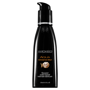 Lubrikant WICKED AQUA CINNAMON BUN FLAVORED 120ML