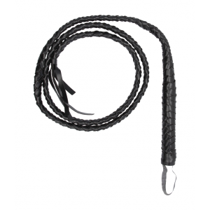 OU Twisted Whip - Černý bič 194cm